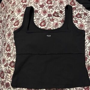 437 Black Tank Top